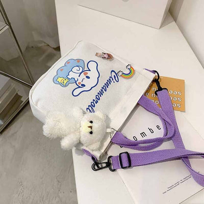 Hello Kitty My Melody Cinnamoroll Handbag Crossbody Bag Fashion New Shoulder Bag