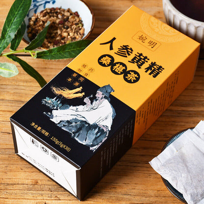 Ginseng Yellow Essence Tea Mulberry Yellow Essence Wolfberry Five Treasures Tea