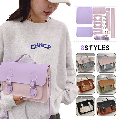 Women DIY Handmade Shoulder Bag Accessories Set Crossbody Bag with Sewing Tool