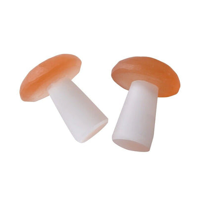 Mushroom Crystal Natural Selenite Stone Polished Chakra Healing Home Decor 4-6mm