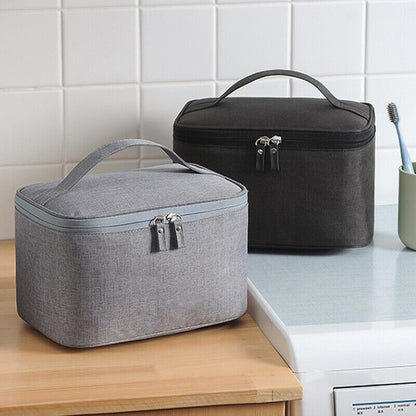 Travel Waterproof Portable Women Makeup Bag High Capacity Toiletries Storage zd