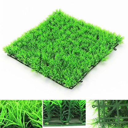 Aquarium Ornament Artificial Grass Simulation Lawn Fish Tank Landscape Fake Moss