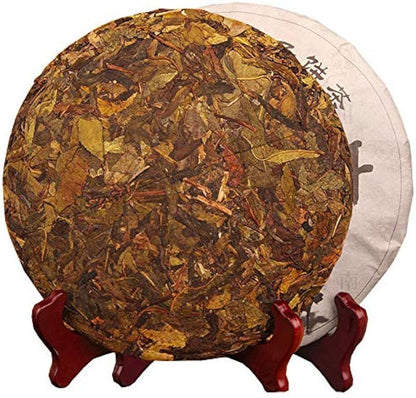 357g Yunnan Big Leaf Seed Raw Puerh Tea Cake Premium Puerh Tee