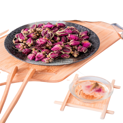 Dried Rose Buds Tea Organic First Class Fragrant Flower Tea Healthy Drink 50g