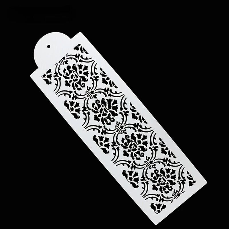 Cake Molds Hollow Plastic Flower Figure Stencil Fondant Spray Painting Templates