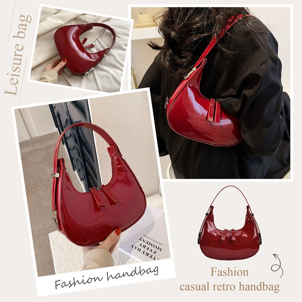 Moon Bags Small Shoulder Bag Women Girls Summer Handbag Shopper Bag