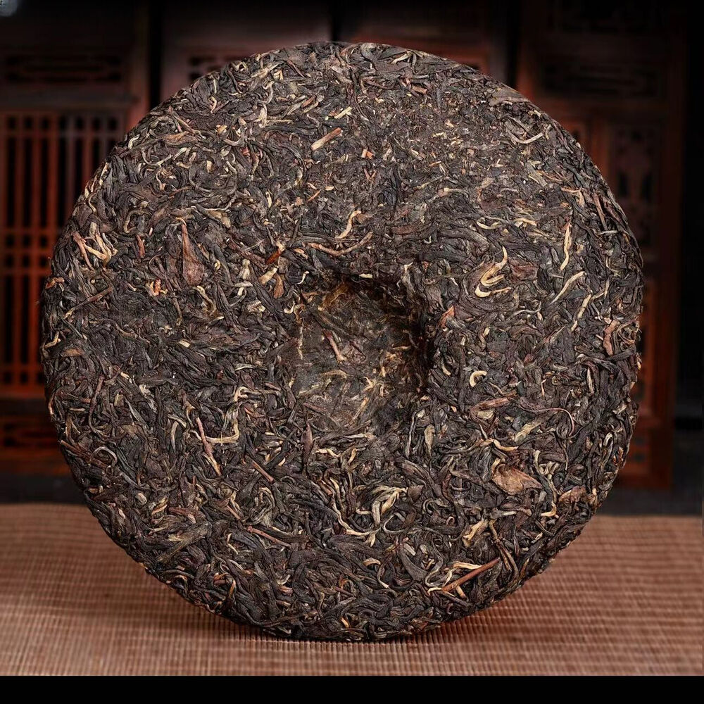 357g Yunnan Qizi Pu'er Cake Tea 2001 Banzhang Old Pu-erh Raw Tea Sheng Puerh Tea