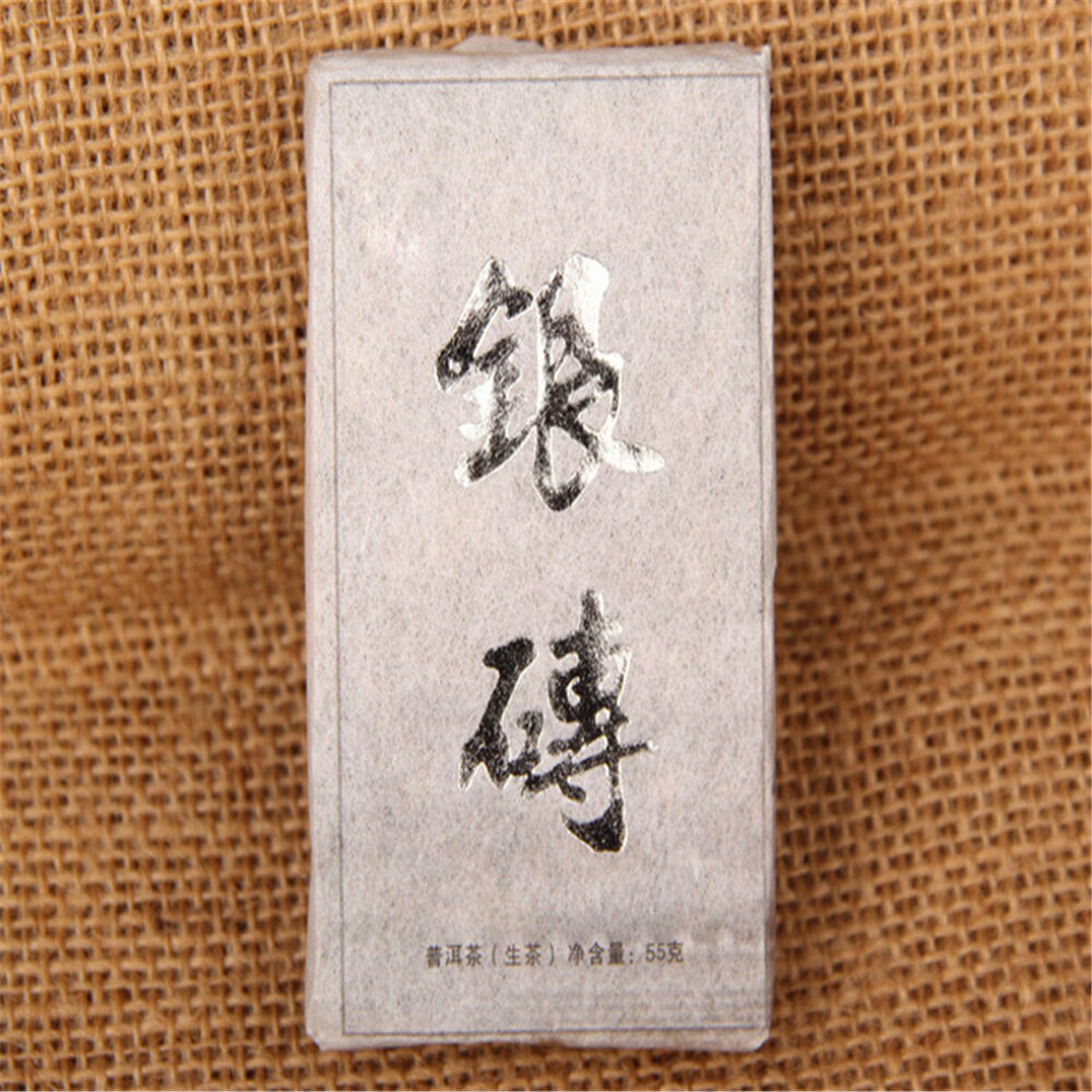 cha Puer Old Tree Tea Chinese High Quality Sheng Pu-erh Brick Green Food 55g Tea