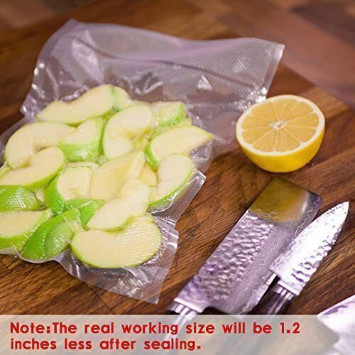 Vacuum Sealer Bags 8x20' Rolls 2 pack for Food Saver Seal a Meal Weston BPA Free