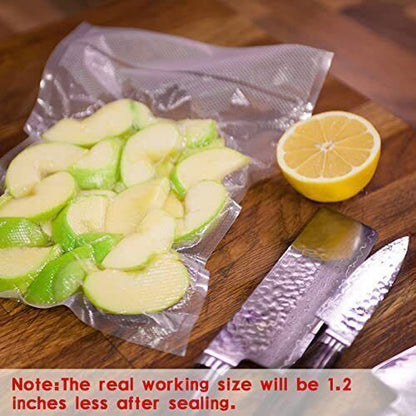 Vacuum Sealer Bags 8x20' Rolls 2 pack for Food Saver Seal a Meal Weston BPA Free