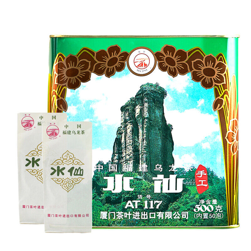 500g Top Shui Xian China Fujian Shui Hsien Oolong Tea High Quality Complete Tin