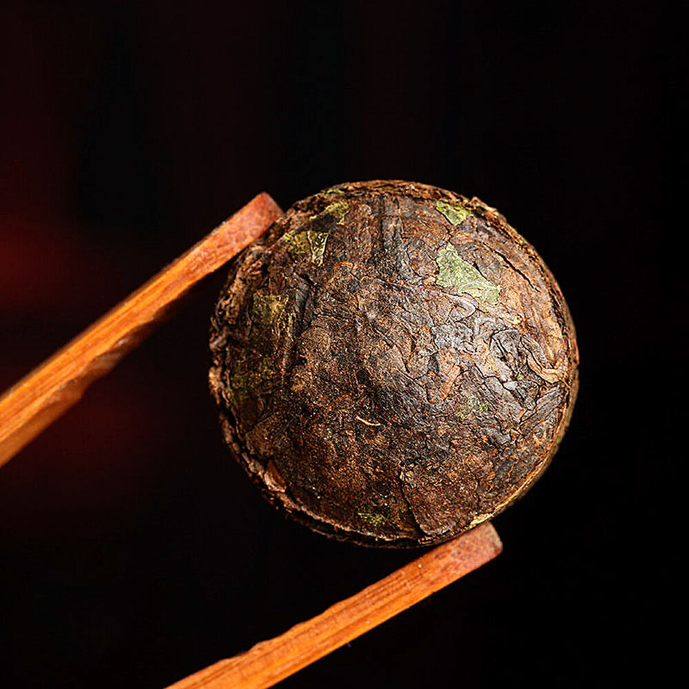 Mini Tea Cake Pu-Erh Ripe Tuocha Golden Bag Pu'er Black Tea Health 200g-