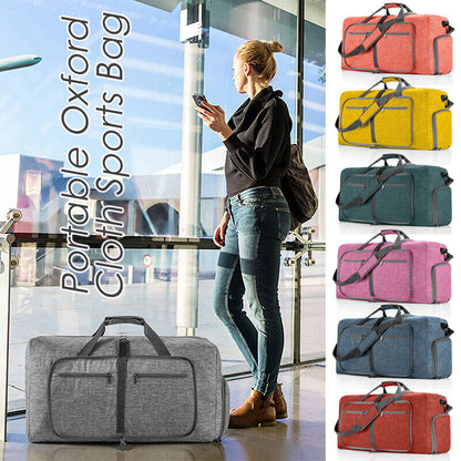 65L 85L Large Waterproof Travel Duffle Bags Portable Sports Gym Luggage Bag