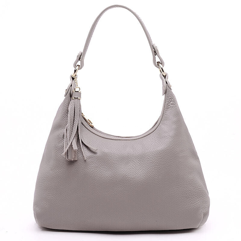 100% Genuine Leather Women's Classic Handbag Crossbody Shoulder Bag Satchel Tote
