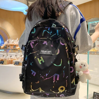 Female College BackpackWomen School Bag Backpack Ladies Student Bag