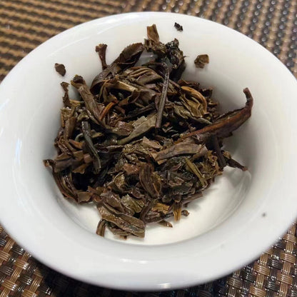 357g Yunnan Old Pu-erh Raw Tea Cake 2001 Sipugongming Aged Raw Puerh Cake Tea