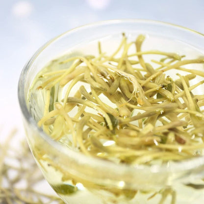 2023 FullChea Natural Dried Honeysuckle - Jin Yin Hua Honeysuckle Tea 1.58oz/45g