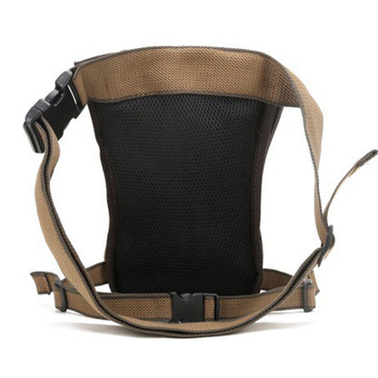 Canvas/Nylon Waist Pack Crossbody Shoulder Belt Bag Male Hip Purse Thigh Bags