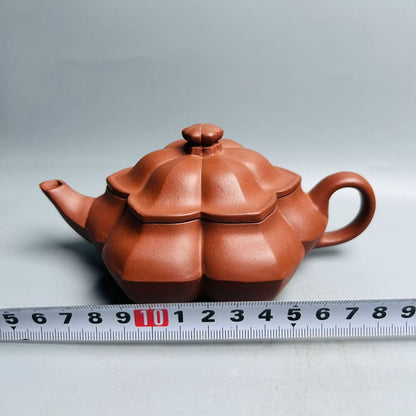 Vintage Chinese Yixing Purple Clay Teapot Zisha Ceremony Exquisite Teaware Rare