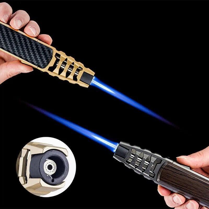 Lighter Gas Butane Refillable Torch Windproof Jet Cigarette Flame Cigar Refill