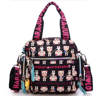 Woman Shoulder Bag Cowboy Bag Baby Handbag Oxford Cloth Messenger Bag