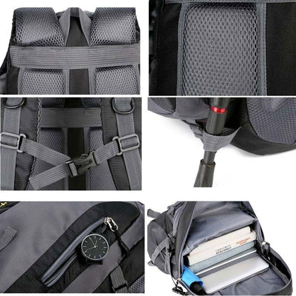 Men Backpack Travel Pack Sports Bag Pack Mountaineering Hiking Camping Backpack