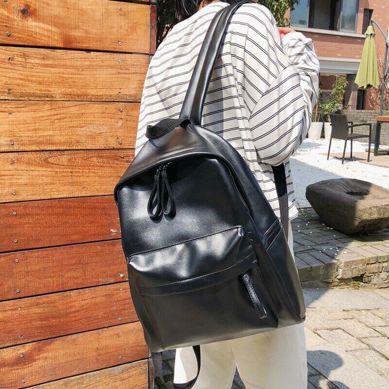 Women Backpack PU Leather School Bag Backpacks Teengers Gilrs Travel Backpack