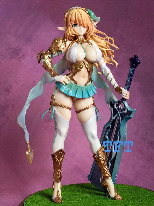 Anime Elf Village the 8th Villager Cecile 1/6 Scale 10.2 '' PVC Model Statue Toy