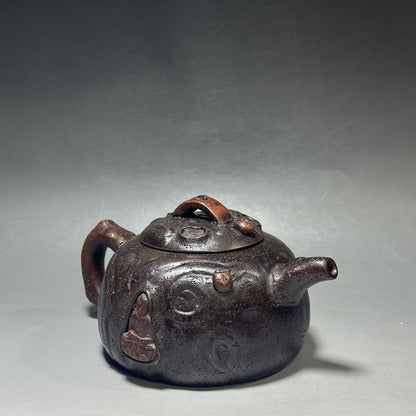 vintage chinese yixing purple clay teapot zisha ceremony teaware collection rare