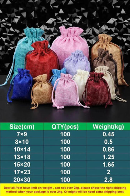 50pcs Coloful Velvet Bag Jewelry Packing Velvet Drawstring Pouches Gift Bags