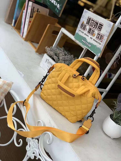 Crossbody Bags Women Lady Handbags Nylon Down Cotton Shoulder Bag