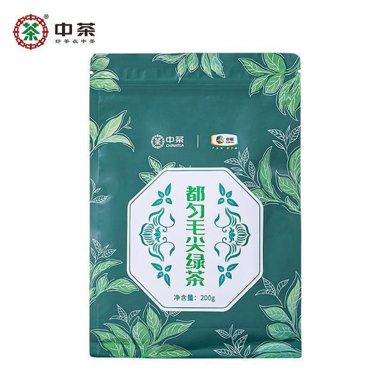 CHINATEA Brand Du Yun Mao Jian Spring Tea Guizhou Fishhook Green Tea 200g Bag