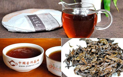 2015 Classic 7572 Ripe Pu'er Tea Shu Puer Chinese 100% Authentic Puerh Tea 357g
