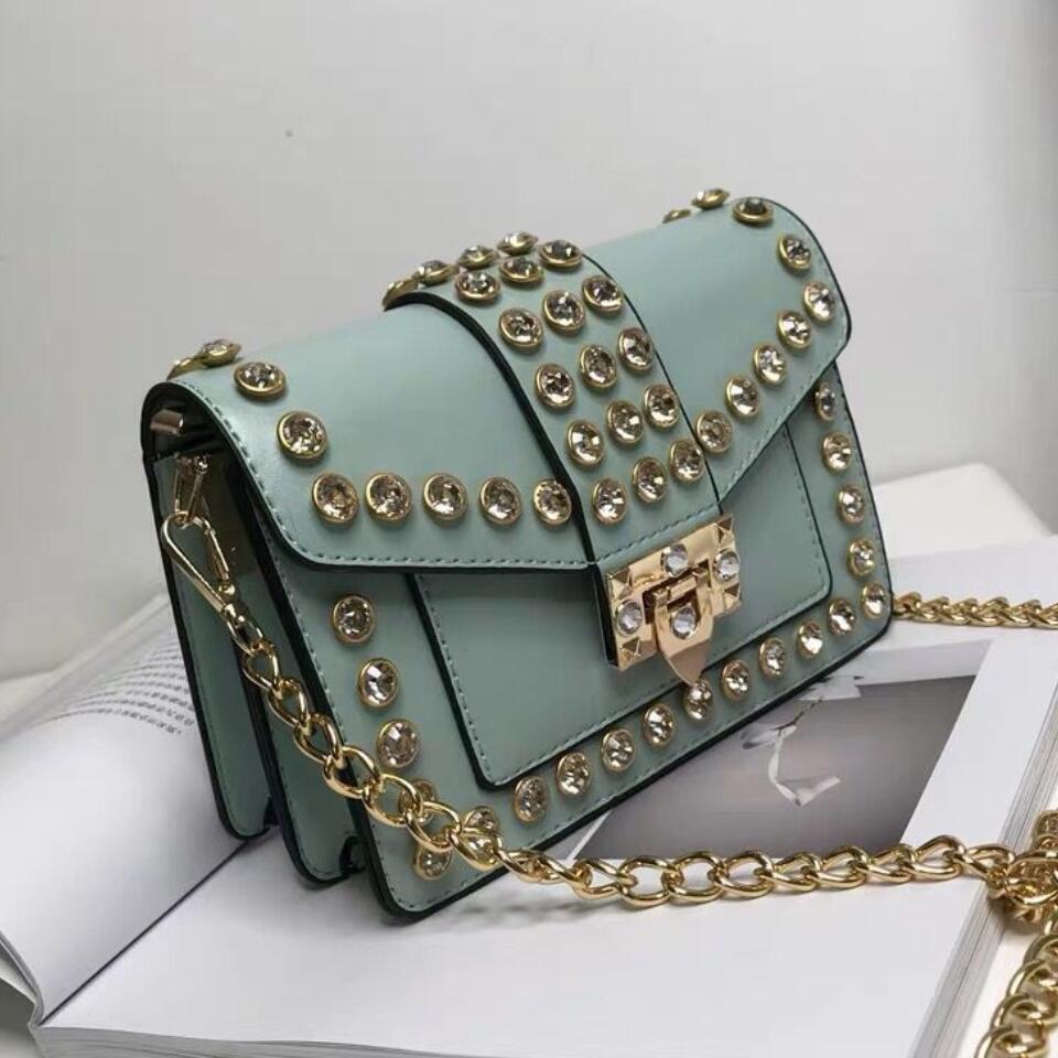 Purses Handbags Women Square Bags Chain Shoulder Messenger Bag