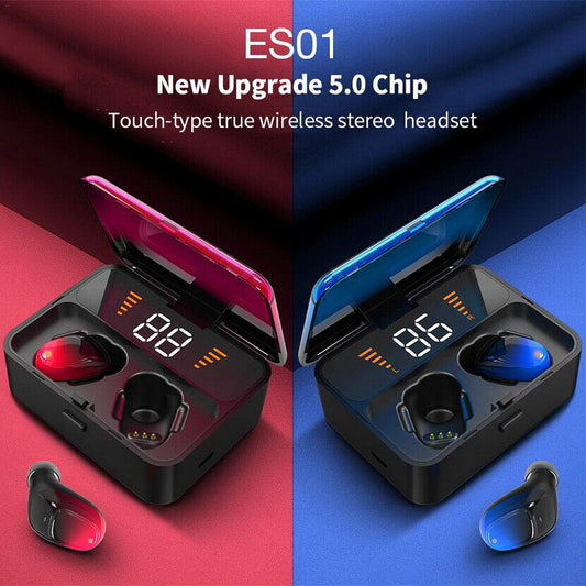 Bluetooth 5.0 Headset TWS Wireless Earphones Mini Earbuds Stereo Headphones 2021
