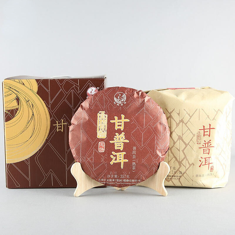 GAN PU-ERH * Yunnan XiaGuan Tuocha Pu'er Tea Ripe Puerh Tea Cake Shu 357g