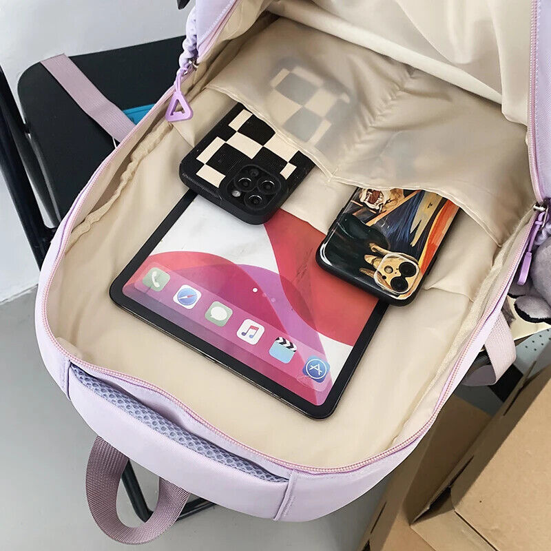 Backpack Women Travel Backpack College Student Schoolbag Teenage Girl Men Book