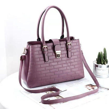Women's Ladies PU Leather Handbag Purse Shoulder Bag Backpack Messenger Tote Bag