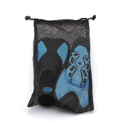 1X Swimming Fins Mesh Storage Bag Diving Mask Swimming Beach Bundle Pocket