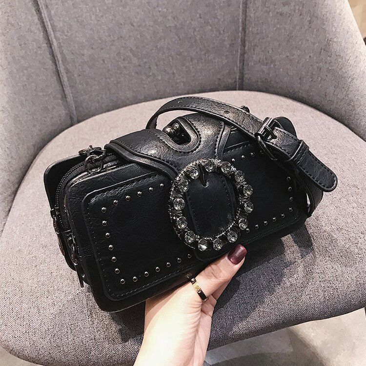 Quality Handbags Small Square Bag Messenger Bag Flap Crossbody Bag