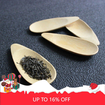 Teaspoon Tea Spoon Table Spoon Bamboo Tea Scoops Kung Fu Tea Spoon Black Green