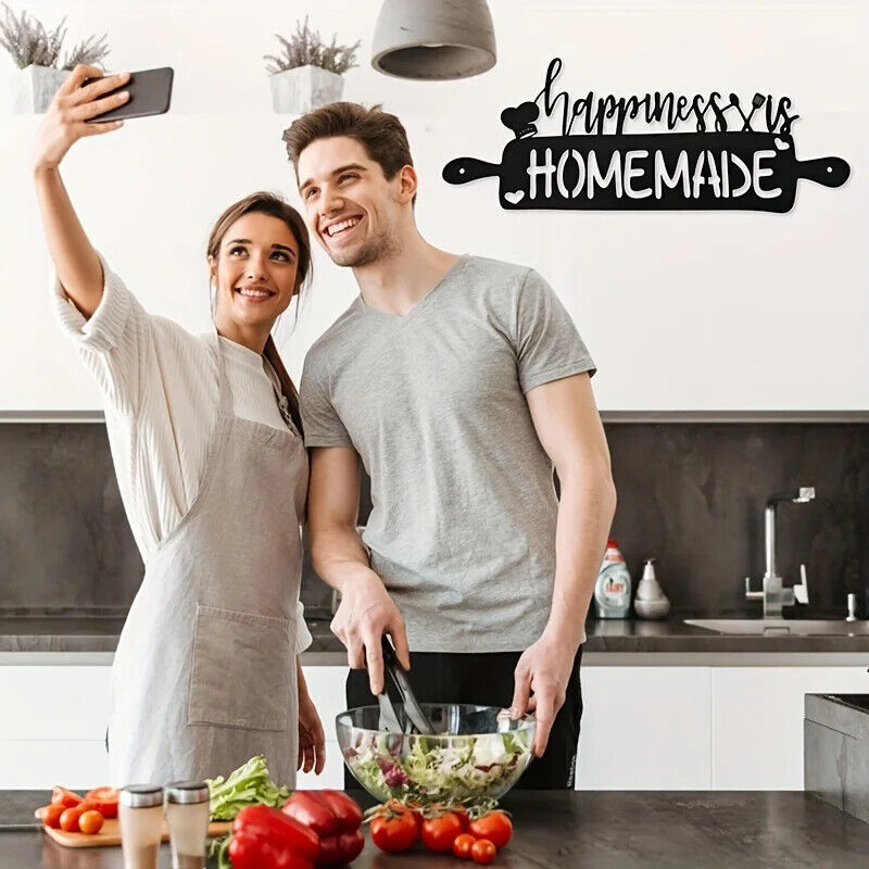 Kitchen Wall Decor Happiness Is Homemade Kitchen Signs Kitchen Decoration Wall
