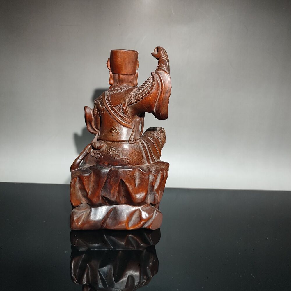 vintage wood wooden carved carving figure buddha antique Home Crafts Exorcism