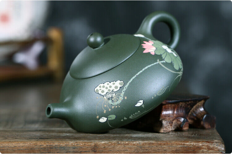 Chinese Yixing Zisha Clay Handmade Exquisite Teapot 06800