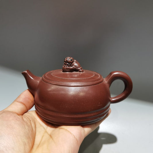vintage chinese yixing purple clay teapot zisha ceremony teaware collection rare