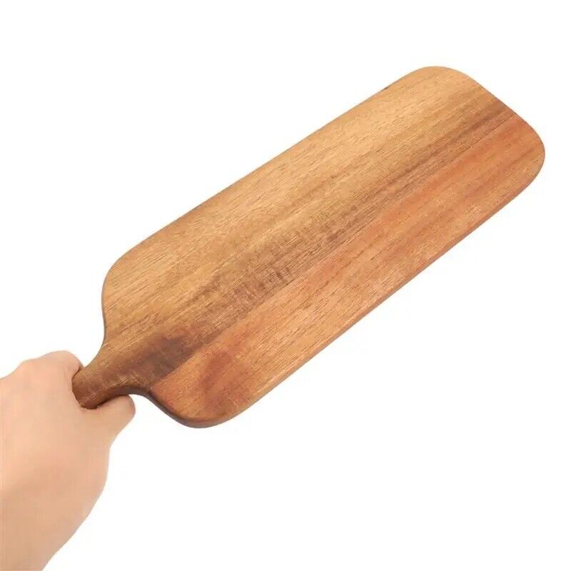 Chopping Blocks Wooden Cutting Board Cheese Pizza Bread Fruit Sushi Tray 41x12cm