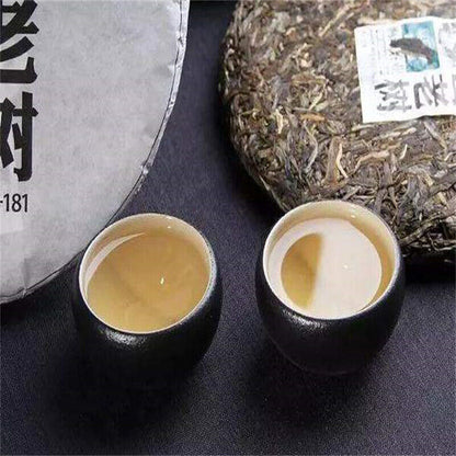 357g Yunnan Qizi Pu-erh Green Tea 2013 Natural Pu'er Raw Tea Cake Healthy Drink