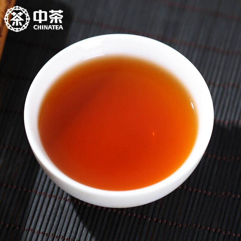 1000g 中茶安化黑茶金花茯茶 云台冰碛手筑茯砖 Anhua Tea Hand-built Fu Brick Yuntai Moraine Black Tea