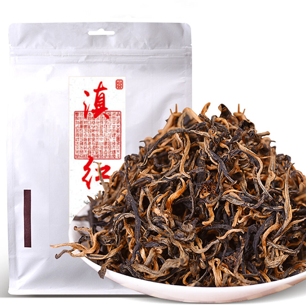 Yunnan Dian Hong Gong Fu Red Tea Chinese Black Tea Mao Feng Beauty Health Tea