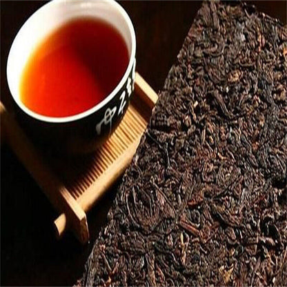 Yunnan Ecology Ancient Tree Puer Tea Healthy Organic Cooked Pu-Erh Tea Brick250g